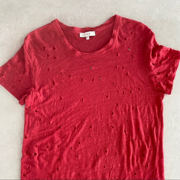 IRO LINEN TSHIRT - Picture 7 of 10